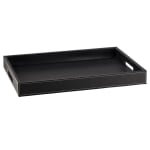 Cordoba Collection Serving Tray with Handle, Black